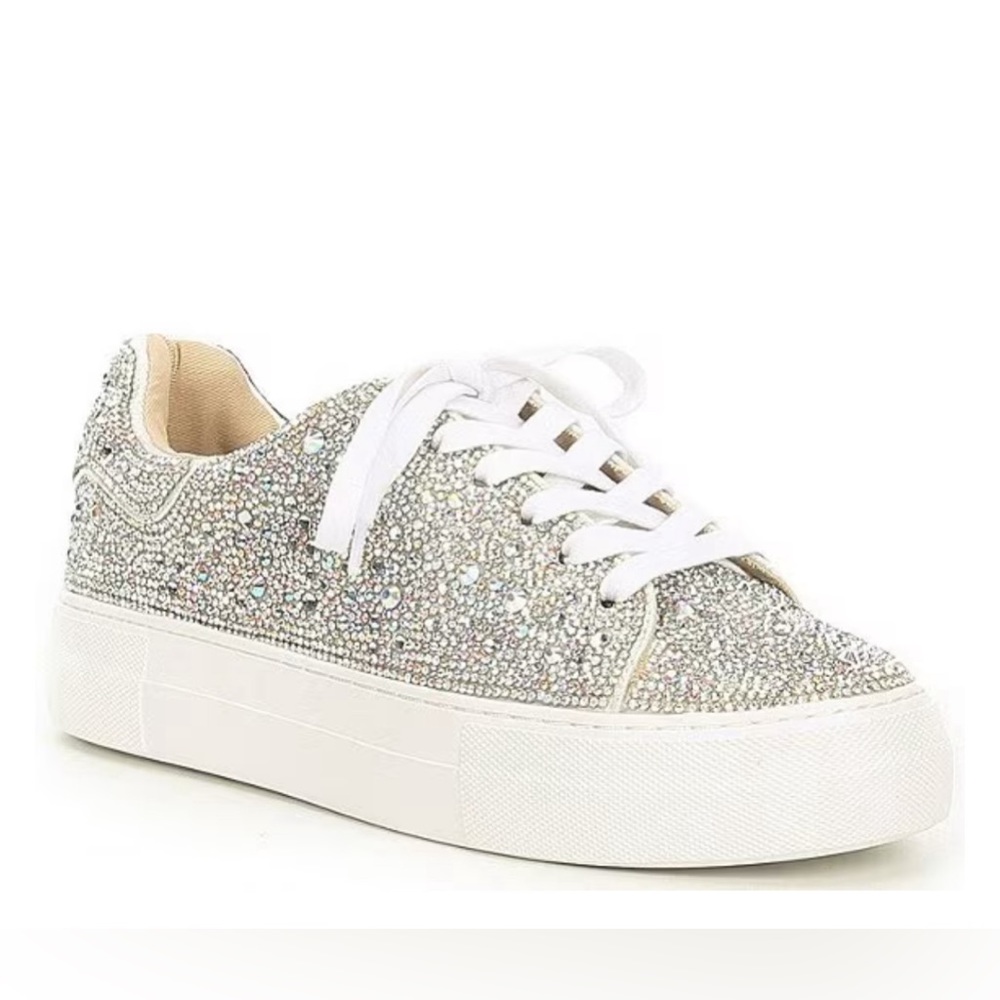 Betsey Johnson Sidny Rhinestone Sneakers